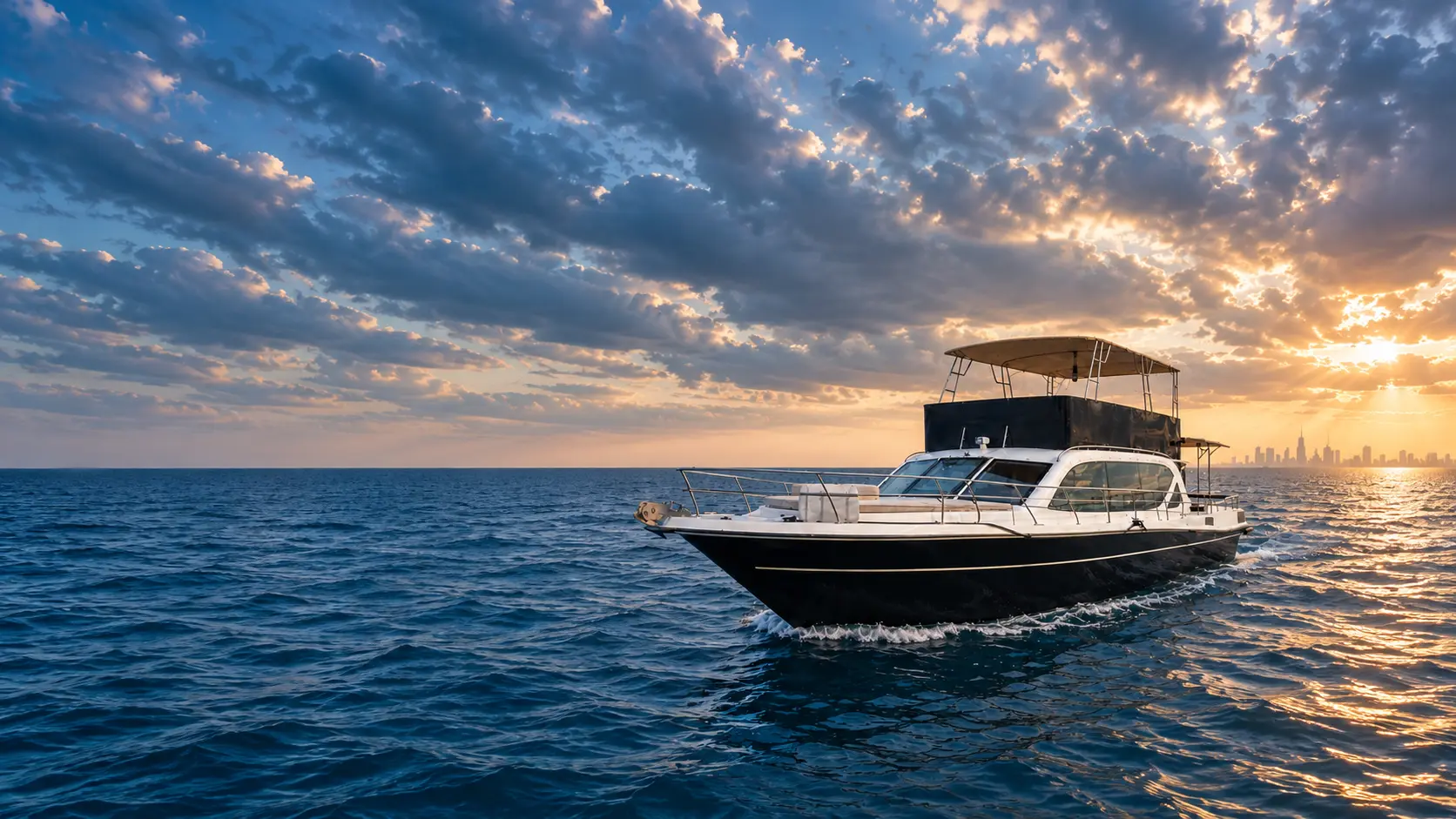 Sea Dreams private yacht rental departing from Dubai Harbour in Dubai